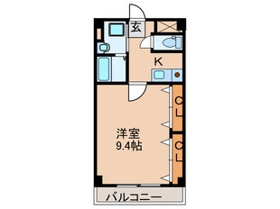 プラシ－ドの物件間取画像